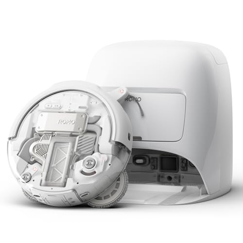 DJI Romo A (Robot Transparente) - Comparativa de robots aspiradores